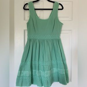 Mint Green mini dress by Jessica Simpson